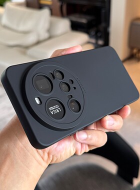 索哲适用于小米15ultra手机壳镜头全包防摔软tpu保护套14ultra简约高级感黑色亲肤手感mi13u超薄耐脏12s纯色