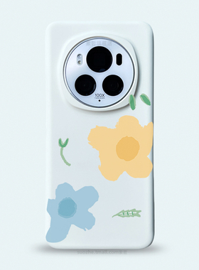 适用于荣耀magic7pro手机壳新款magic6女生文艺个性小清新ins网红花朵magic5白色半包超薄裸机手感硬保护套4