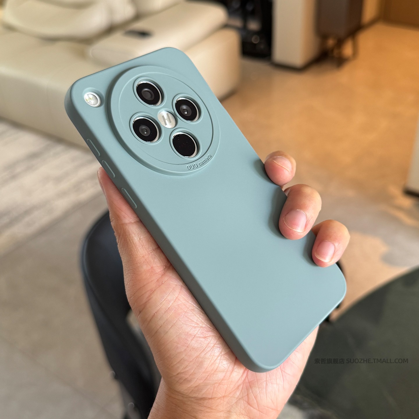 索哲适用于oppofindx8pro手机壳OPPO男女款findx8小众简约高级感蓝灰色x8s+超薄亲肤手感ultra镜头全包防摔x7