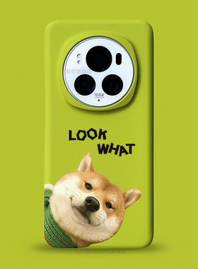 适用于荣耀magic7pro手机壳新款magic6男女小众趣味个性创意ins网红狗狗magic5黄绿色半包超薄磨砂硬保护套4p