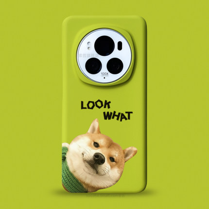 适用于荣耀magic7pro手机壳新款magic6男女小众趣味个性创意ins网红狗狗magic5黄绿色半包超薄磨砂硬保护套4p