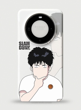 适用于华为mate60pro手机壳男女款60pro+卡通个性创意动漫篮球mate50白色全包防摔保护套mt40大孔超薄磨砂3硬