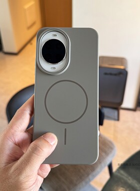 KAMIRLAI适用于华为nova14pro手机壳新款男女nova14全包超薄亲肤手感ultra钛灰色细圈磁吸nova13纯色磨砂12轻