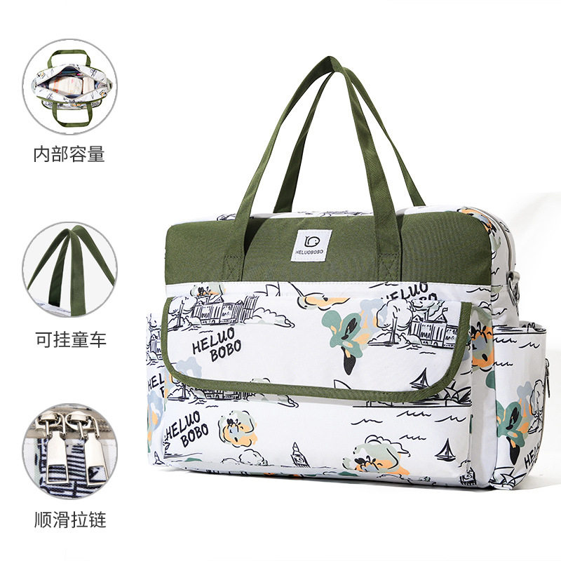 新款手提奶粉包妈咪包多