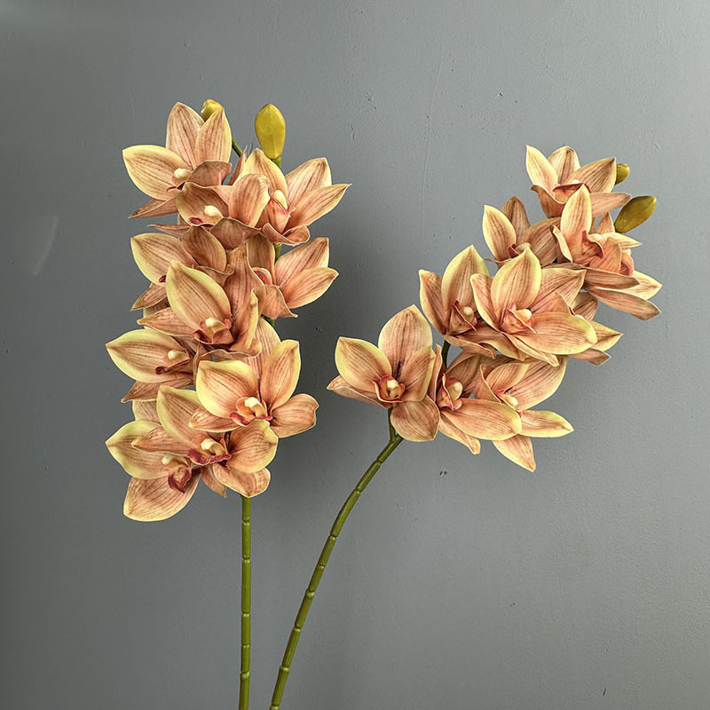 手感大蕙兰仿真花3D打印