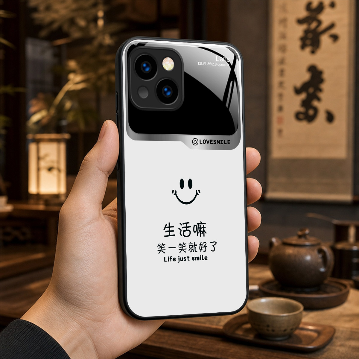 【iPhone 15专用】A10012奢华冰透玻璃手机壳,券后价只要38元