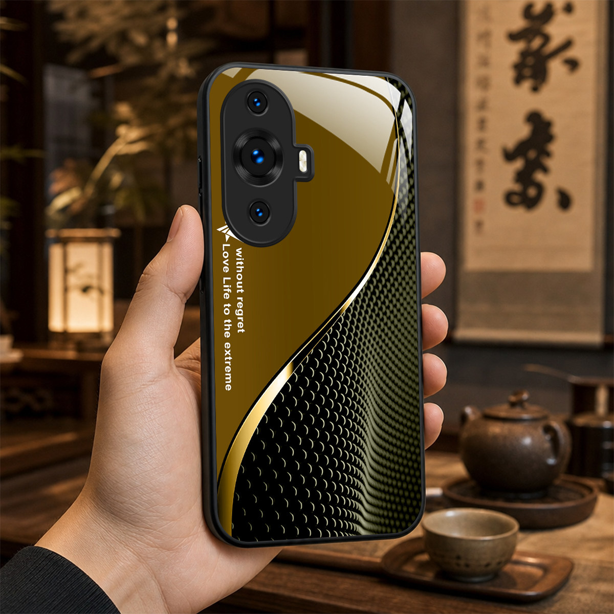 【华为智选Hi nova 11专用】A10029奢华冰透玻璃手机壳,券后价只要38元