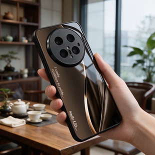 【华为Mate 70Pro专用】A10006奢华冰透玻璃手机壳，券后价只要38元