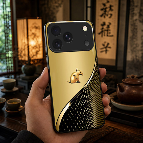 【iPhone 17 Pro专用】A11686奢华冰透玻璃手机壳，券后价只要38元