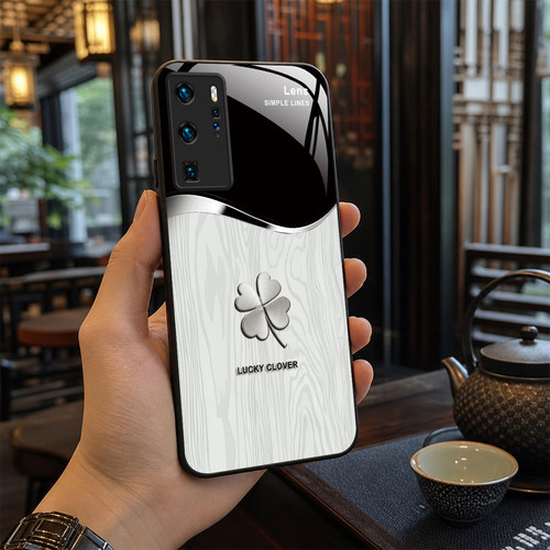 【华为 P40 Pro专用】A10048奢华冰透玻璃手机壳，券后价只要38元