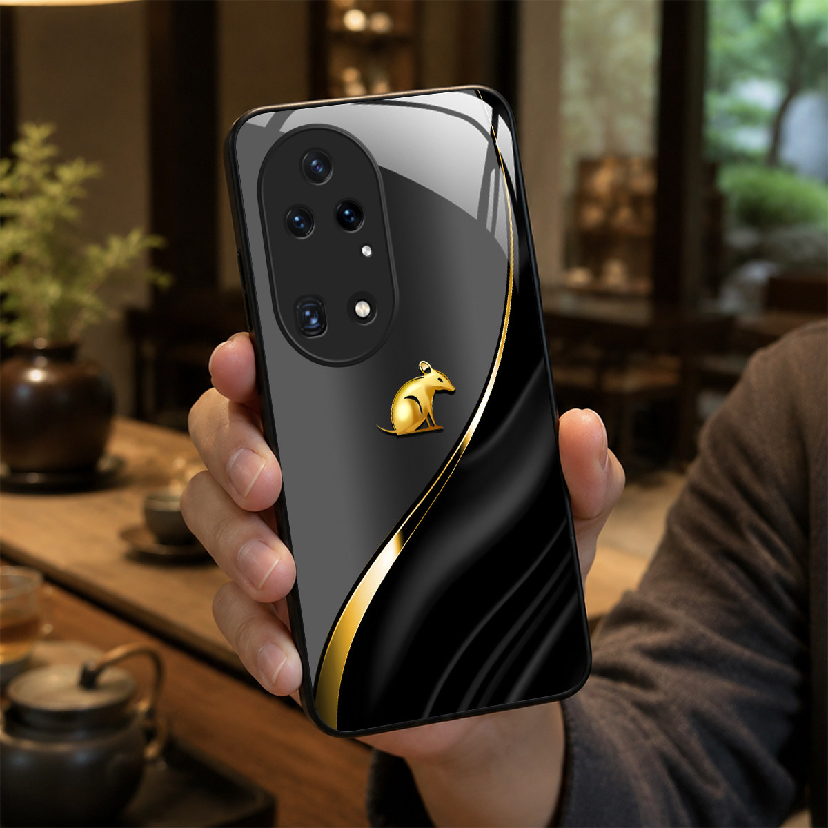 【华为 P50专用】A10077奢华冰透玻璃手机壳,券后价只要38元