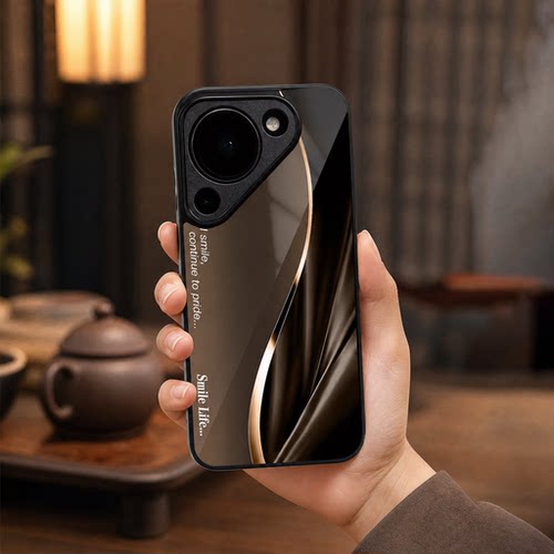 【华为 Pura90专用】A10006奢华冰透玻璃手机壳，券后价只要38元