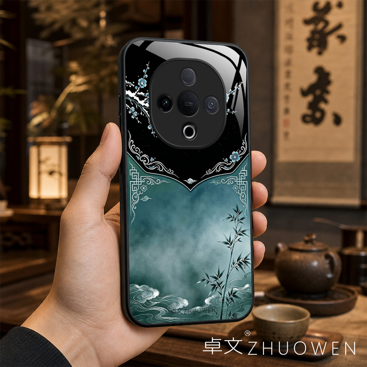 【vivo Y300专用】A11695卓文ZHUOWEN品牌 只做高端奢华冰透玻璃手机壳,券后价只要38元