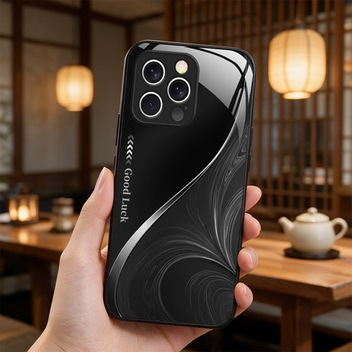 【iPhone 15 Pro Max专用】A10046奢华冰透玻璃手机壳，券后价只要38元
