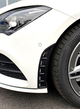 适用奔驰CLA级 C118 2020+ CLA180 CLA200前杠进气口风刀外饰改装