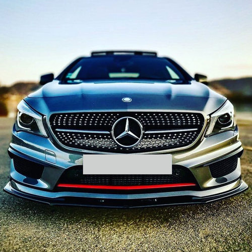 适用奔驰CLA级C117 CLA200 260 CLA45 AMG 2013-2015前铲前唇改装