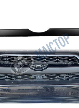 适用于14-24年4Runner超霸高光黑色装饰条前中心机盖格栅盖装饰条