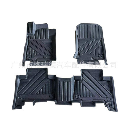 汽车脚垫08-21款适用lx570TPE地垫五座TPO专用特制大包围脚垫3D