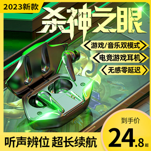 杨哥推荐吃鸡电竞蓝牙耳机无线游戏长续航高音质男2023年新款专用