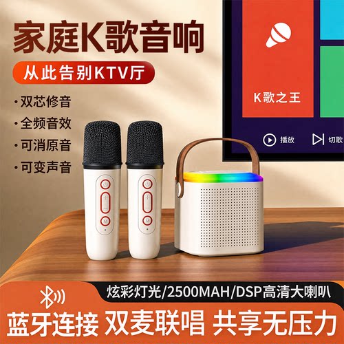 新款无线一体机K歌蓝牙音响