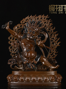 纯铜佛像风水摆件礼品金刚手菩萨