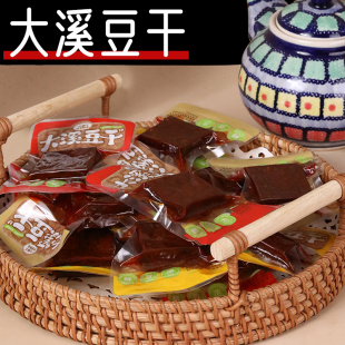 津巧大溪豆干中国台湾甜辣卤香胡椒味豆腐干追剧休闲零食临期特价