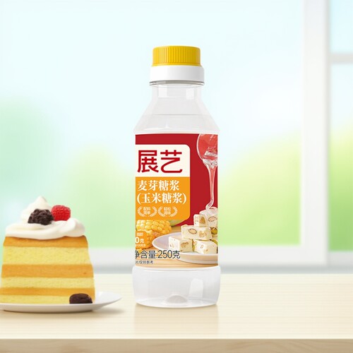 展艺水饴玉米糖浆麦芽糖水怡转化月饼糖浆食用烘焙专用商用原材料