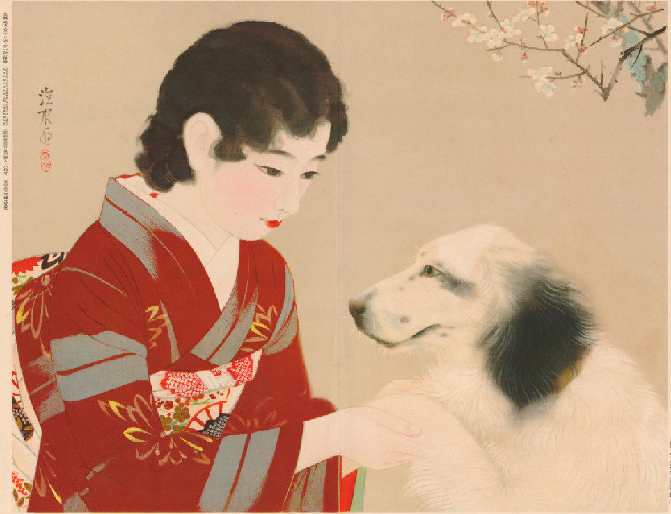 m538【日本】伊东深水ito shinsui浮世绘美术临摹资源图片电子图