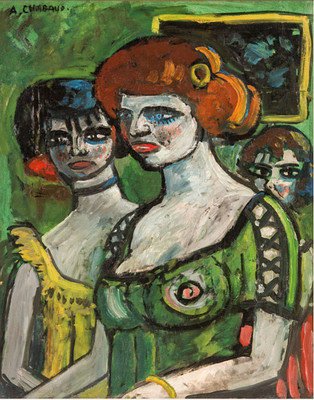 M619【法国】奥古斯特·查博（Auguste chabaud）绘画网传图库