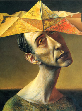 M628【奥地利】鲁道夫·豪斯纳（Rudolf Hausner）绘画素材图库