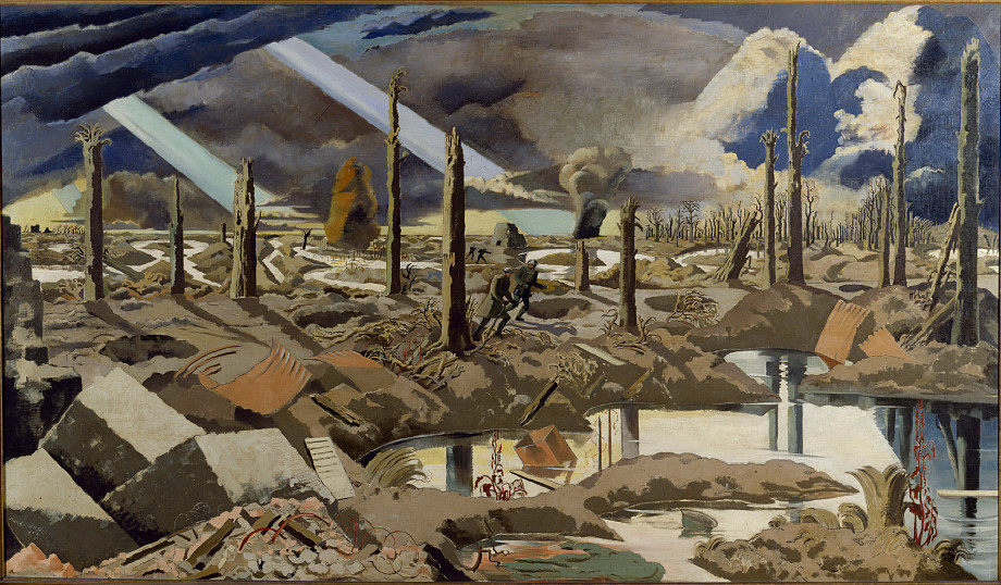 M696【英国】保罗·纳什（Paul Nash）绘画、版画网传图库