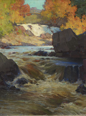 K686【加拿大】威廉·贝蒂（John William Beatty）高清油画图库