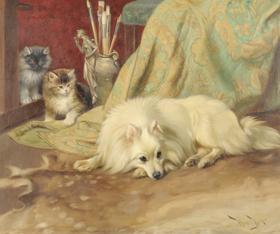 YC439【英国】赖特·布拉克（Wright Barker ）动物油画电子图库