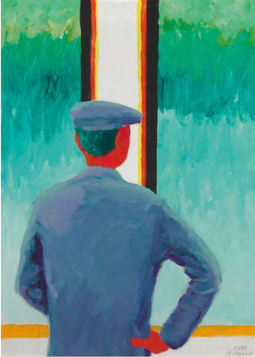 M781【比利时】罗杰拉维尔 Roger Raveel 油画绘画素材美术图库