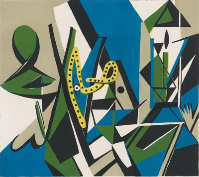 K521【德国】恩斯特·威廉·奈(Ernst Wilhelm Nay)抽象绘画图库