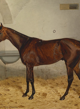 M370【德国】埃米尔·亚当（Emil Adam）马匹主题油画网传图库