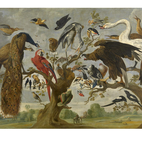 T733【荷兰】扬·梵·凯塞尔（Jan van Kessel）油画超高清图库