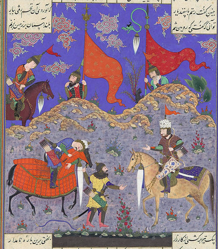 K810【伊朗（古）】 Abu’l Qasim Firdausi 插图网传图库高清