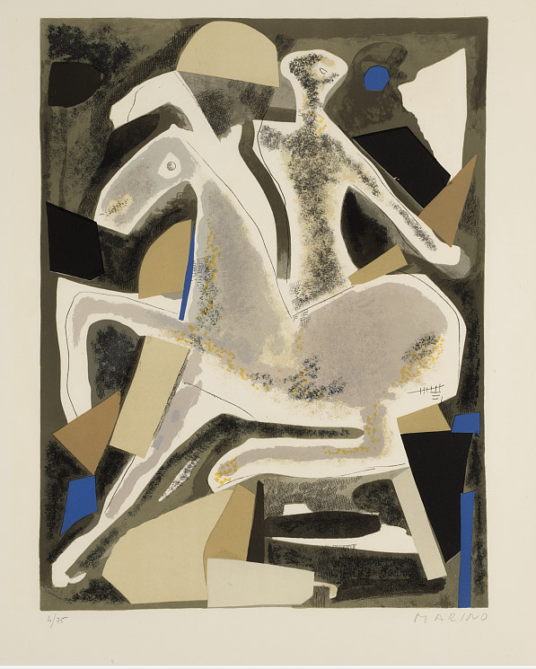 M526【意大利】马里诺·马里尼（Marino Marini）雕塑、绘画图库