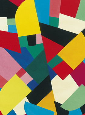 YC562【德国】奥托·弗伦德里希（Otto Freundlich）抽象绘画图库