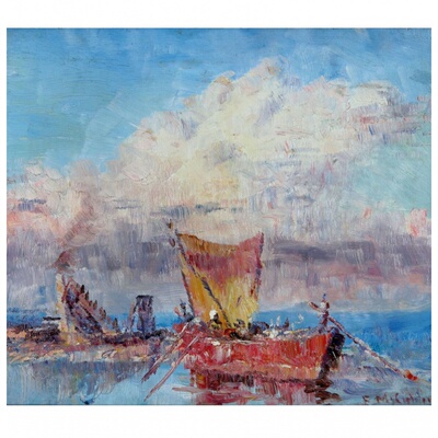 YC771【澳大利亚】卡宾（Frederick McCubbin ）油画网传图库