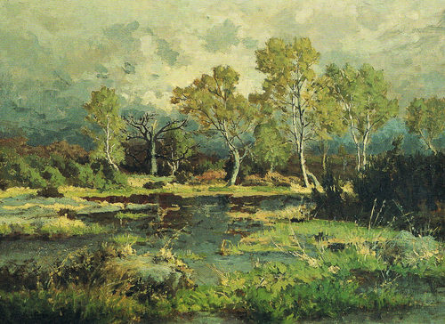 K379【荷兰】阿斯伯瑞格 Alphonse Asselbergs 油画图片电子图库