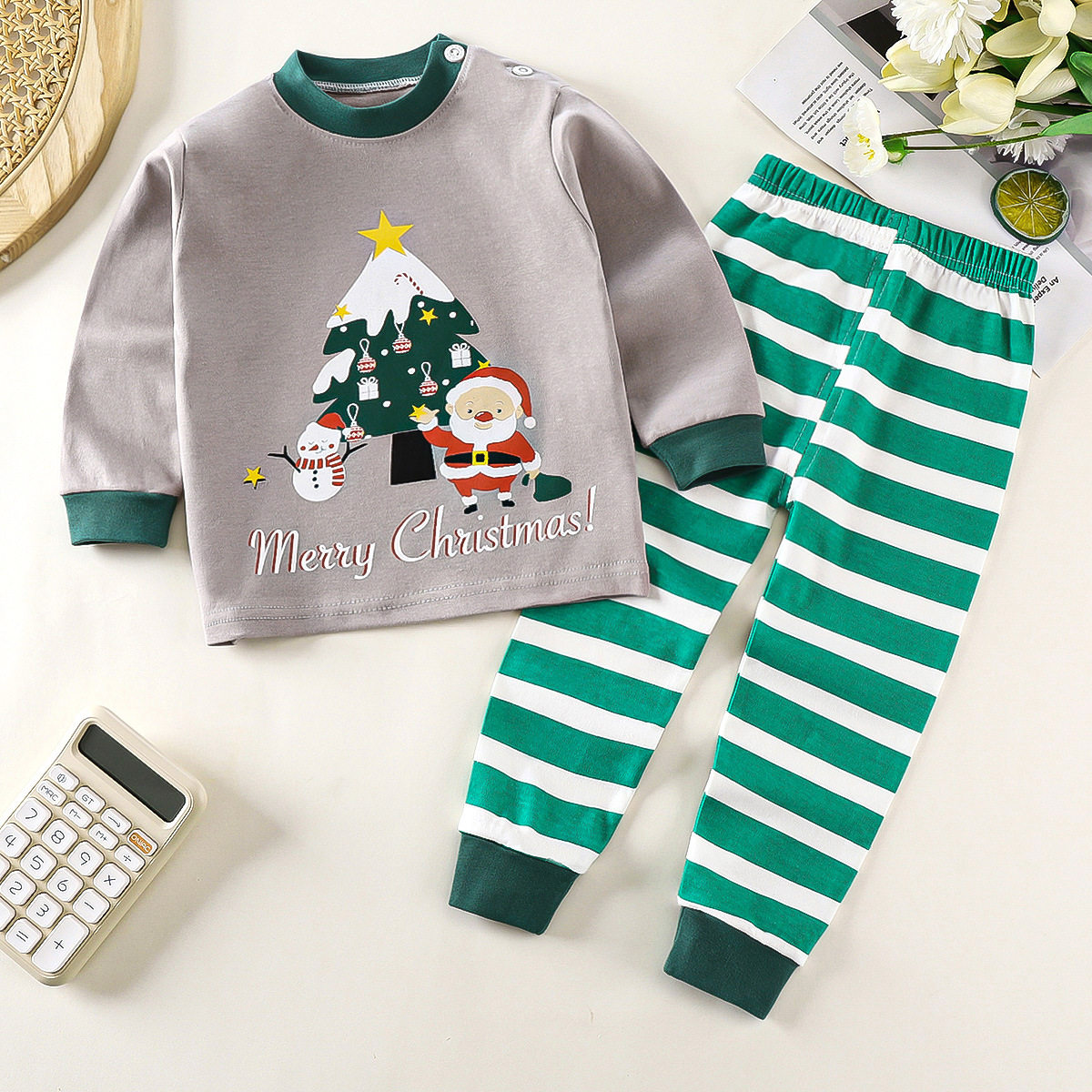 儿童秋衣秋裤套装婴儿纯