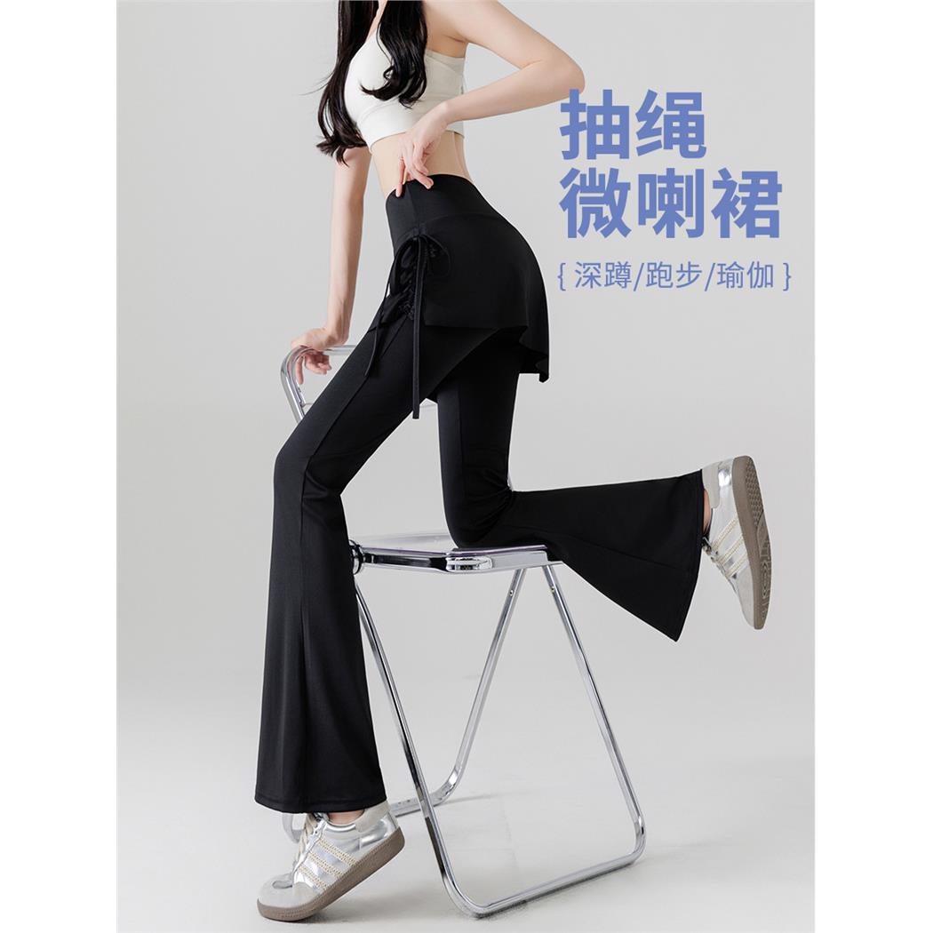 假两件微喇鲨鱼裤女外穿2