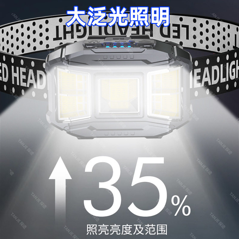 泛光手电筒工作头灯强光