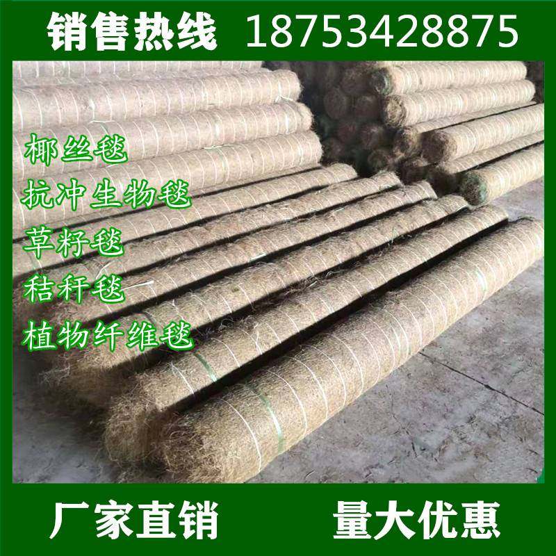 矿山整改整治复绿护坡植草毯椰丝生态草毯园林绿化加筋抗冲植生