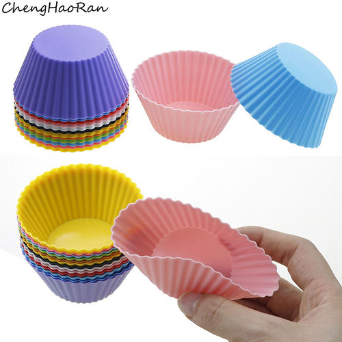 食品级硅胶马芬杯圆形蛋糕杯