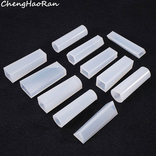 长条吊坠硅胶模具长条圆柱体梯形水晶滴胶树脂干花标本模具