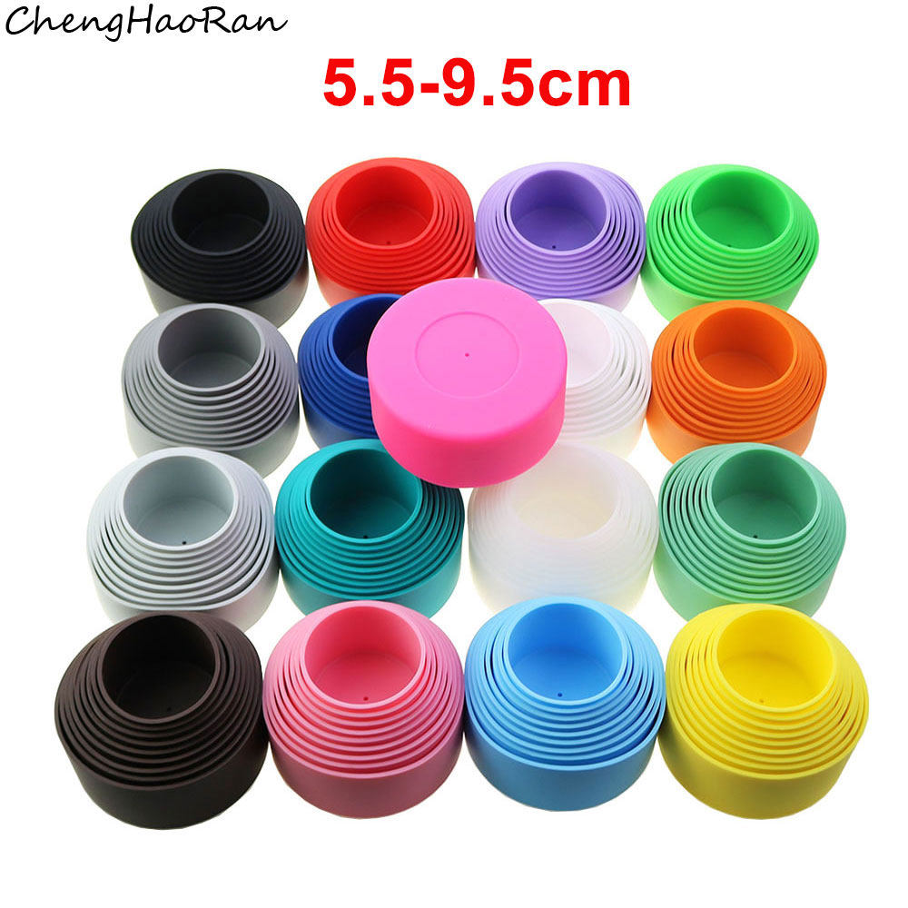 硅胶杯套杯垫保温杯防磨损保护套水杯底套玻璃杯防摔套隔热底垫