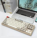 Win女 Keychron K8蓝牙双模无线机械键盘87键办公适配平板电脑Mac